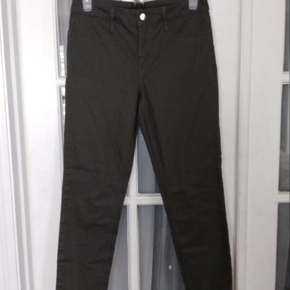 Dark Army Green Jeans - Picture 1 of 2